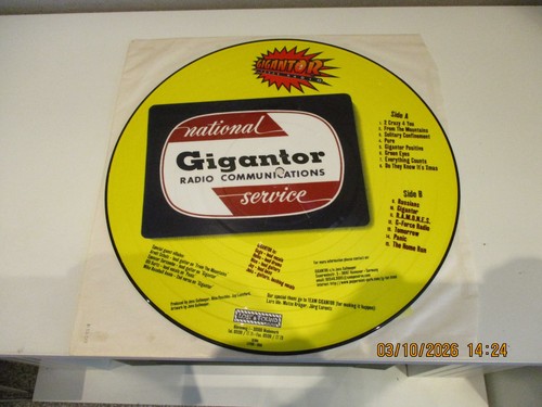 Gigantor force radio vinyl - g-force,
