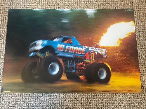 Force monster truck poster - monster,